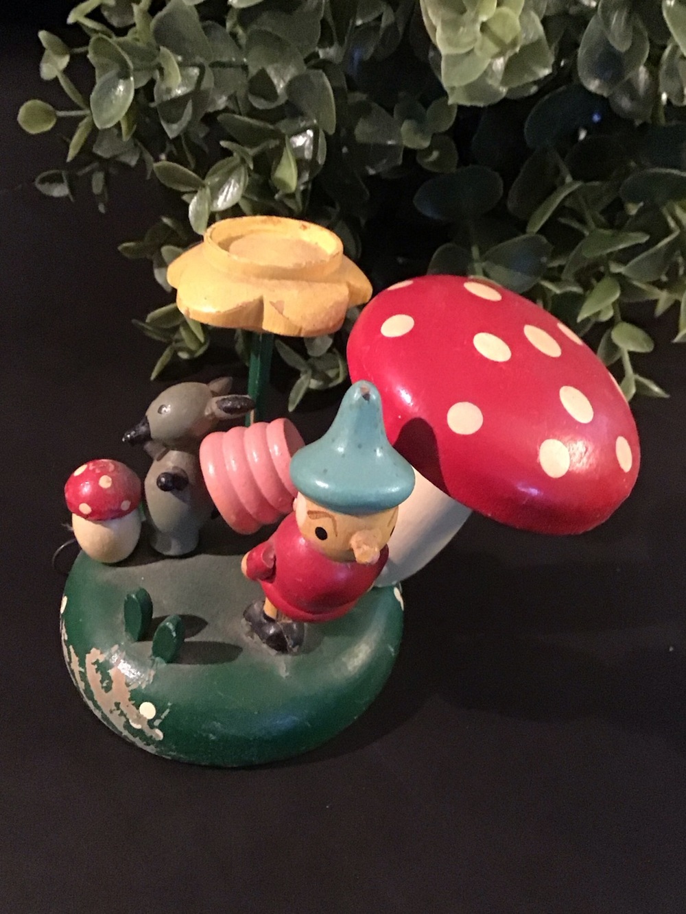❤5/25$ Wooden Gnome & Mushroom